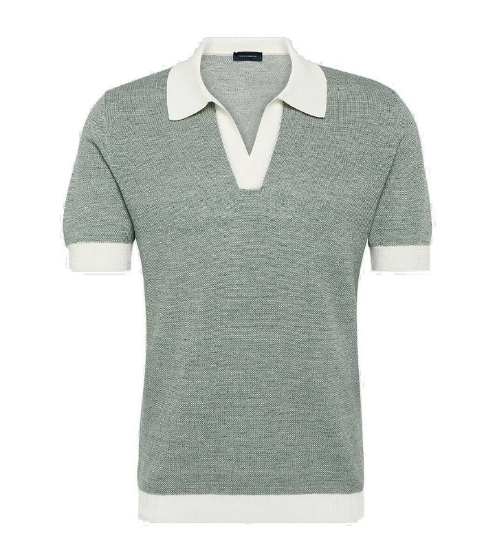 Photo: Thom Sweeney Cotton and linen polo shirt