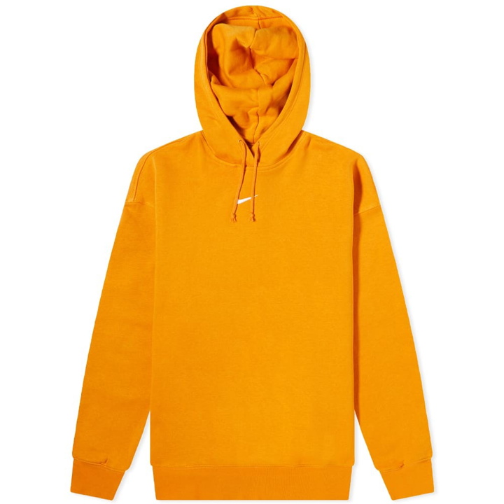 Photo: Nike Women's Essential Popover Hoody in Light Curry/White