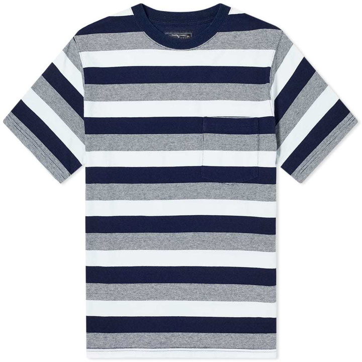 Photo: Beams Plus Wide Stripe Pocket Tee