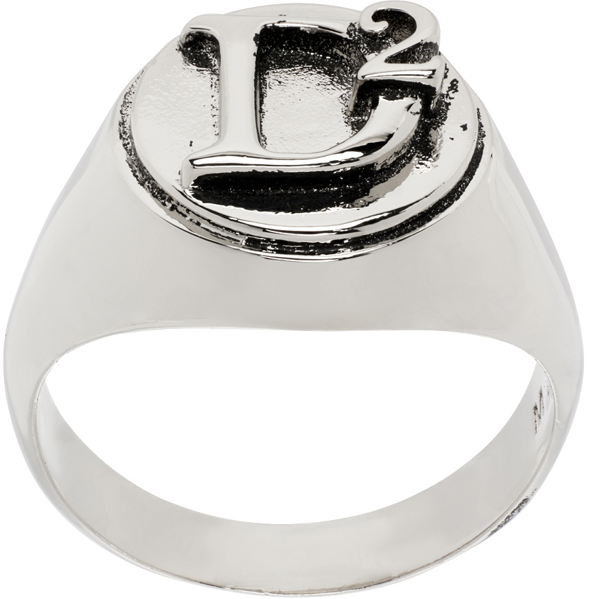 Dsquared2 Silver Signet Ring