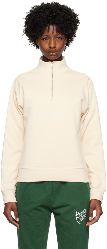 Photo: Museum of Peace & Quiet Beige Embroidered Sweater
