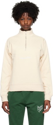 Museum of Peace & Quiet Beige Embroidered Sweater