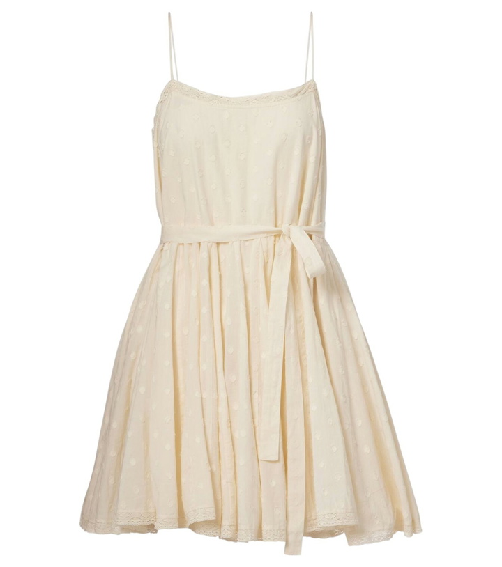 Photo: Ulla Johnson Beatriz cotton dobby minidress