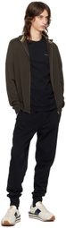 Paul Smith Black Artist Stripe Sweatpants