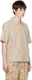 Nanushka Beige Marvin Polo