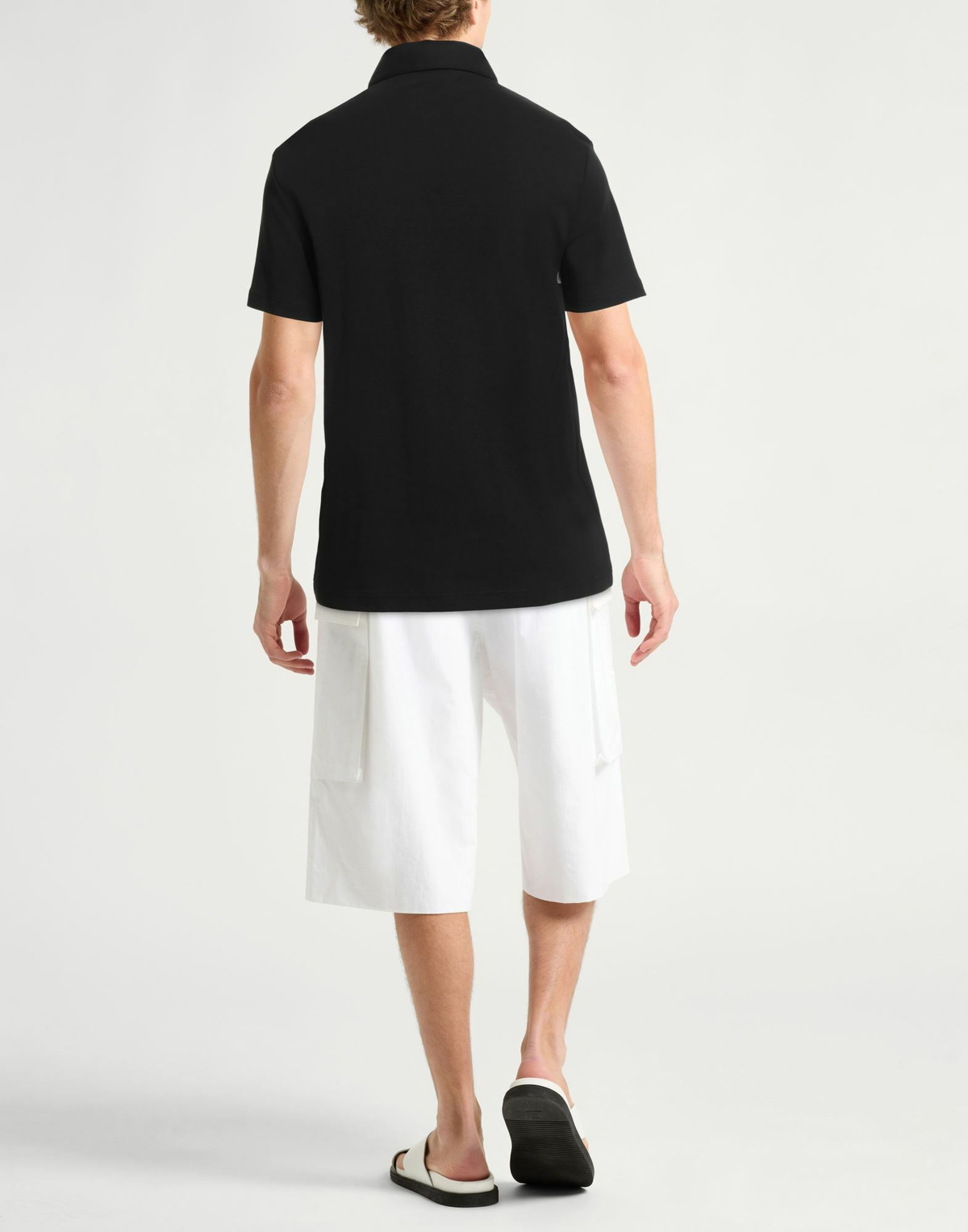 Versace Mens Polo shirt in Black