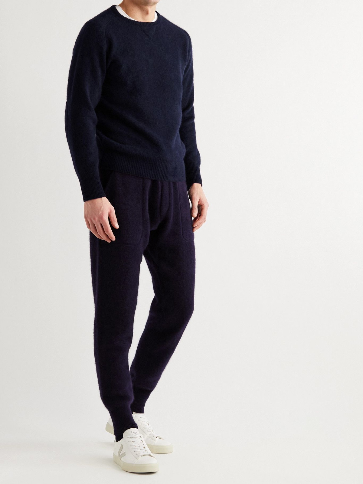 YINDIGO AM - Cashmere Sweater - Blue Yindigo AM