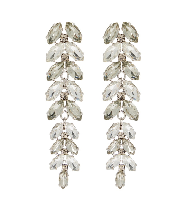 Photo: Erdem Embellished drop earrings