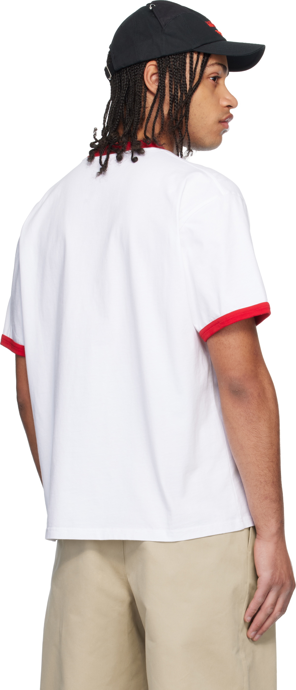 Charles Jeffrey LOVERBOY White Logo T-shirt