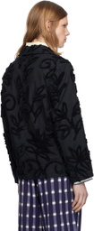 HARAGO Black Chore Jacket