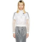 MISBHV Transparent Cropped See-Through Track Jacket