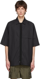 Tom Wood Black Cotton Shirt