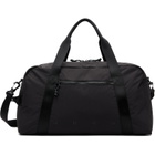 Hugo Black Wide-Set Logo Holdall Duffle bag