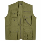 Needles Men's Field Vest in Olive