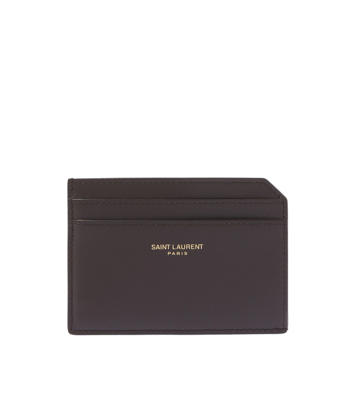 Photo: Saint Laurent Leather card holder