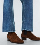 Auralee Faded wide-leg cotton jeans