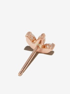MARIA TASH 18K Rose Gold Lotus Diamond Earring