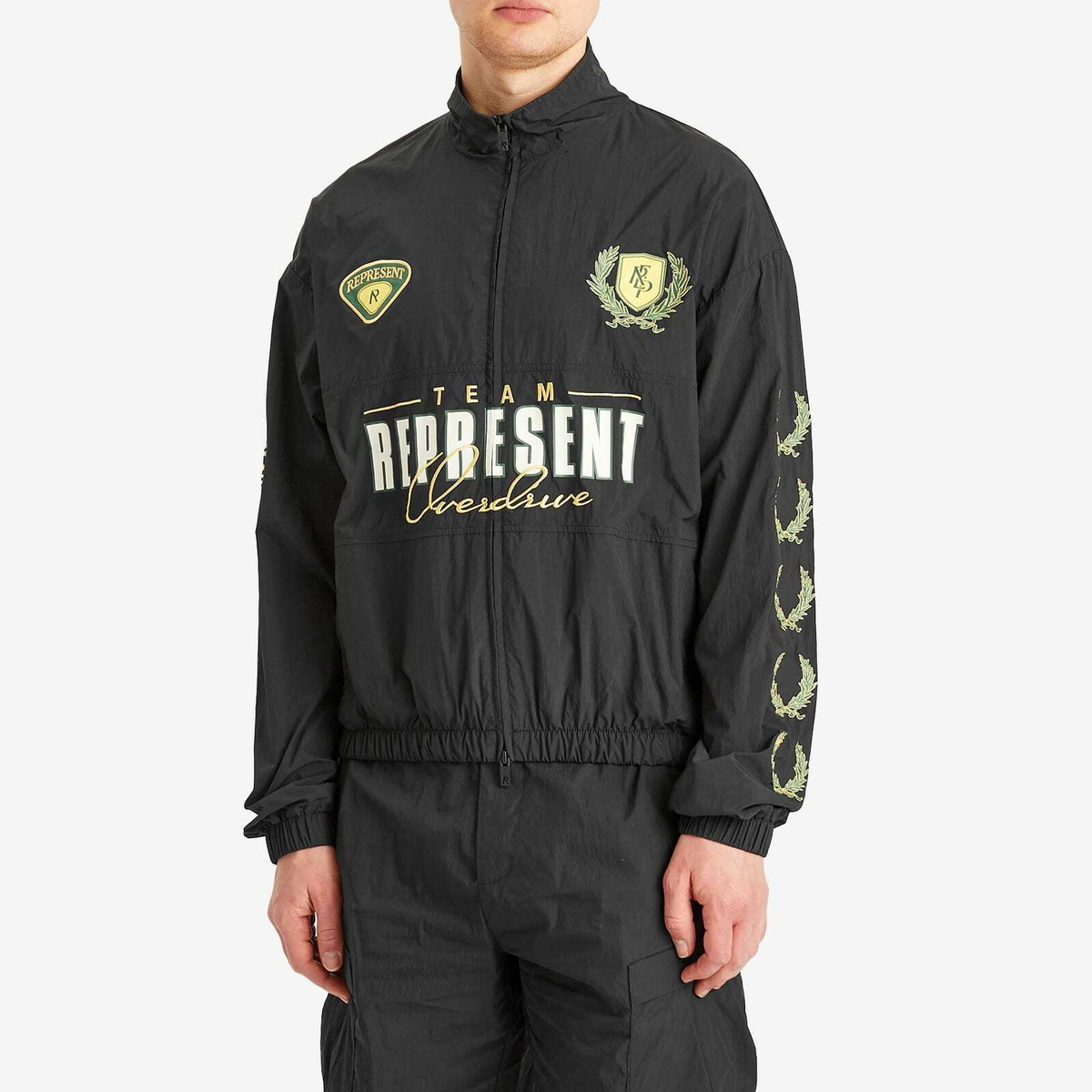 ジャケットその他 REPRESENT Men Coats  Jackets MLM1795CO Black Represent Men's World Championship Track Jacket in Black