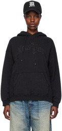 R13 Black 'New York' Hoodie