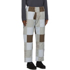 Stussy Multicolor Patchwork Beach Pants