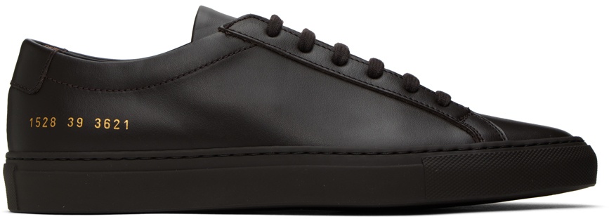 Common Projects Brown Achilles Sneakers Common Projects