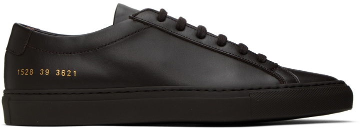 Photo: Common Projects Brown Achilles Sneakers