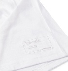 Entireworld - Slim-Fit Organic Cotton-Jersey Boxer Shorts - White