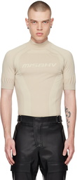 MISBHV Beige Raglan Turtleneck