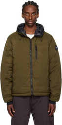 Canada Goose Khaki 'Black Label' Lodge Down Jacket