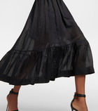 Zimmermann Ramie midi dress