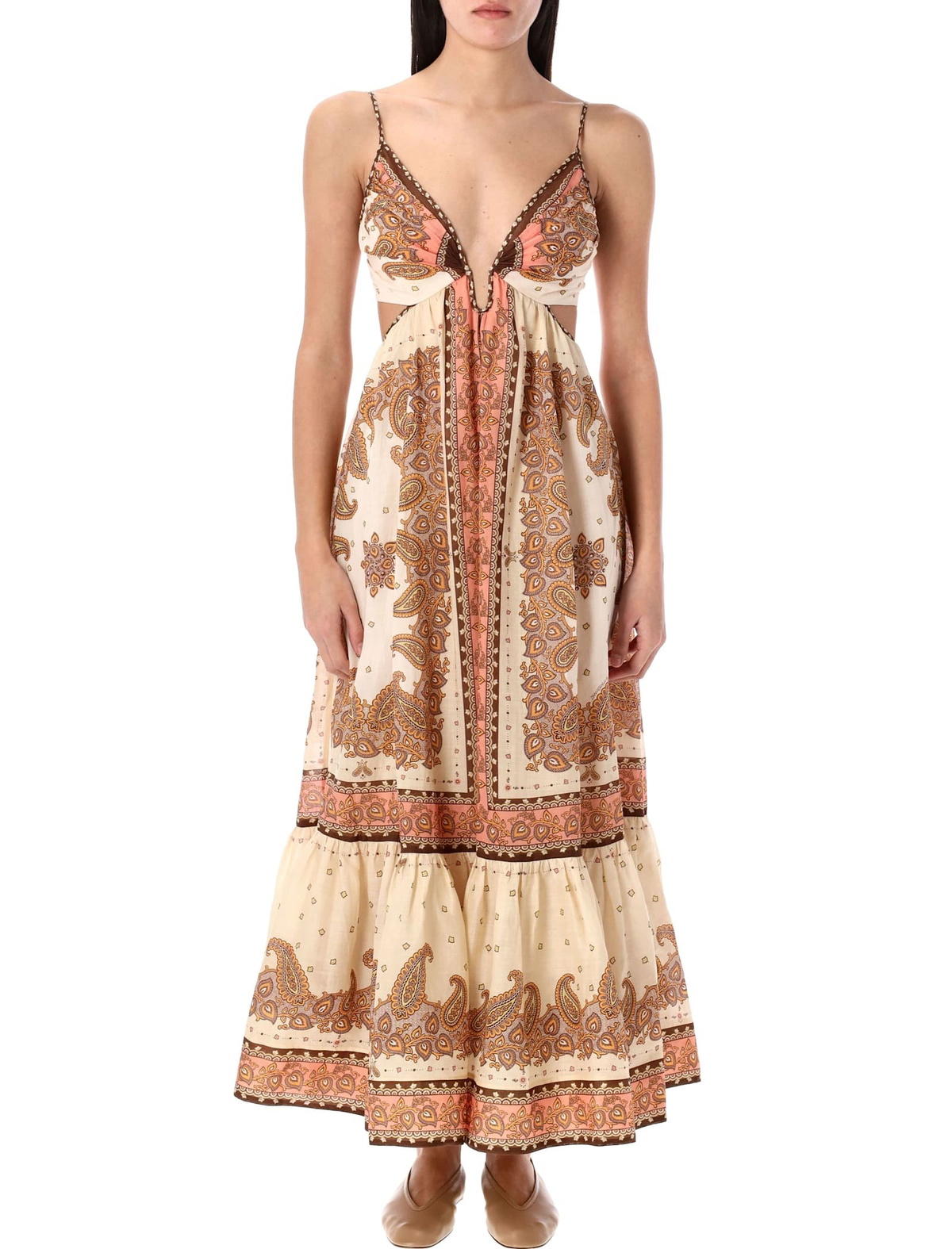 Zimmermann Illuminate beaded paisley maxi dress Zimmermann