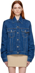 Bianca Saunders Blue Lexxus 23 Denim Jacket