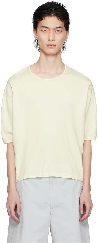 Photo: LEMAIRE Yellow Relaxed T-Shirt