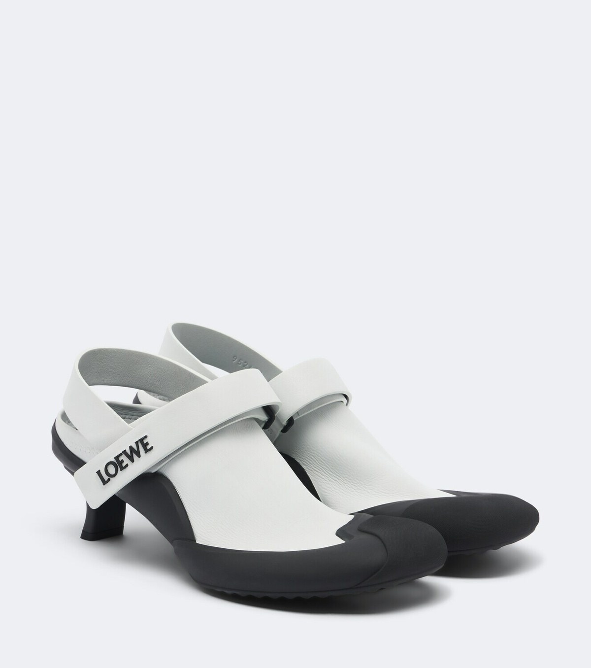 Loewe Dive Slingback leather pumps