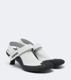 Loewe Dive Slingback leather pumps