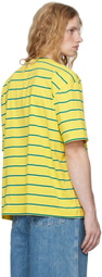 SUNNEI Yellow Striped Over T-shirt