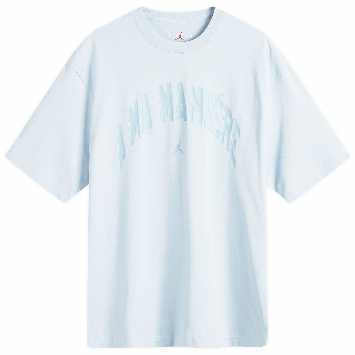 Air Jordan Men's x A Ma Maniere T-Shirt in Light Armory Blue