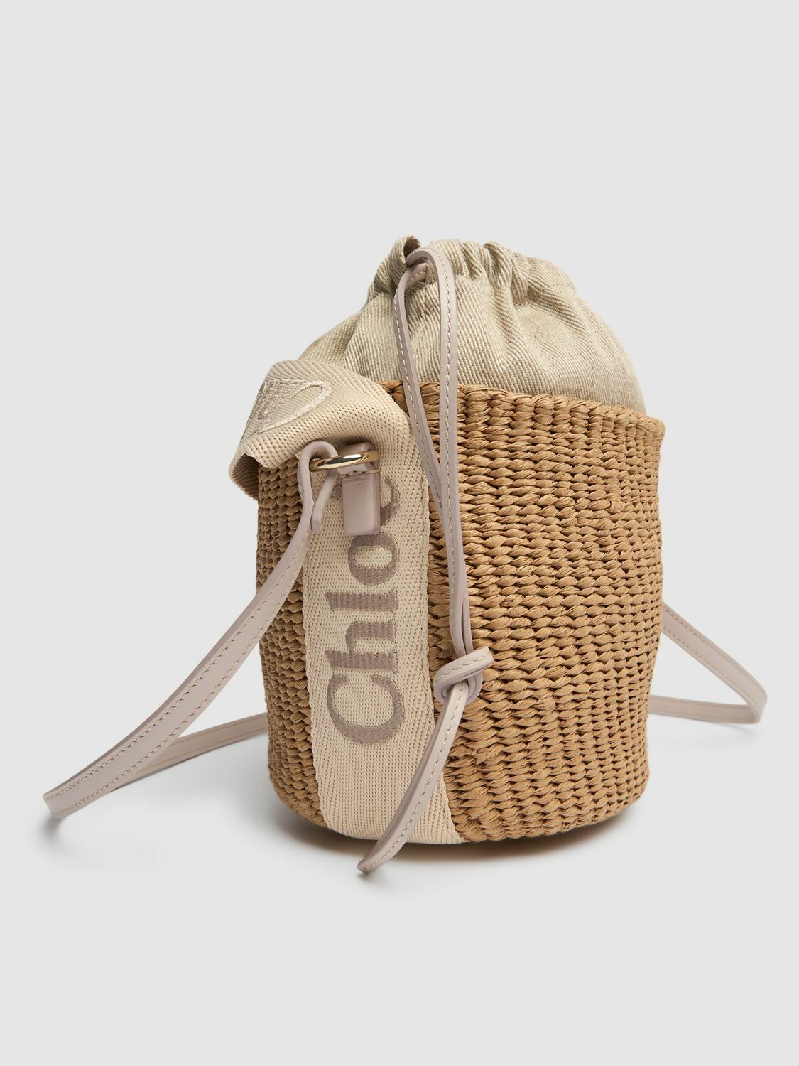 CHLOÉ Small Woody Bucket Top Handle Bag