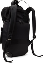 Côte&Ciel Black Avon Leather Backpack