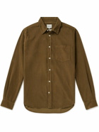Norse Projects - Osvald Garment-Dyed Organic Cotton-Corduroy Shirt - Brown