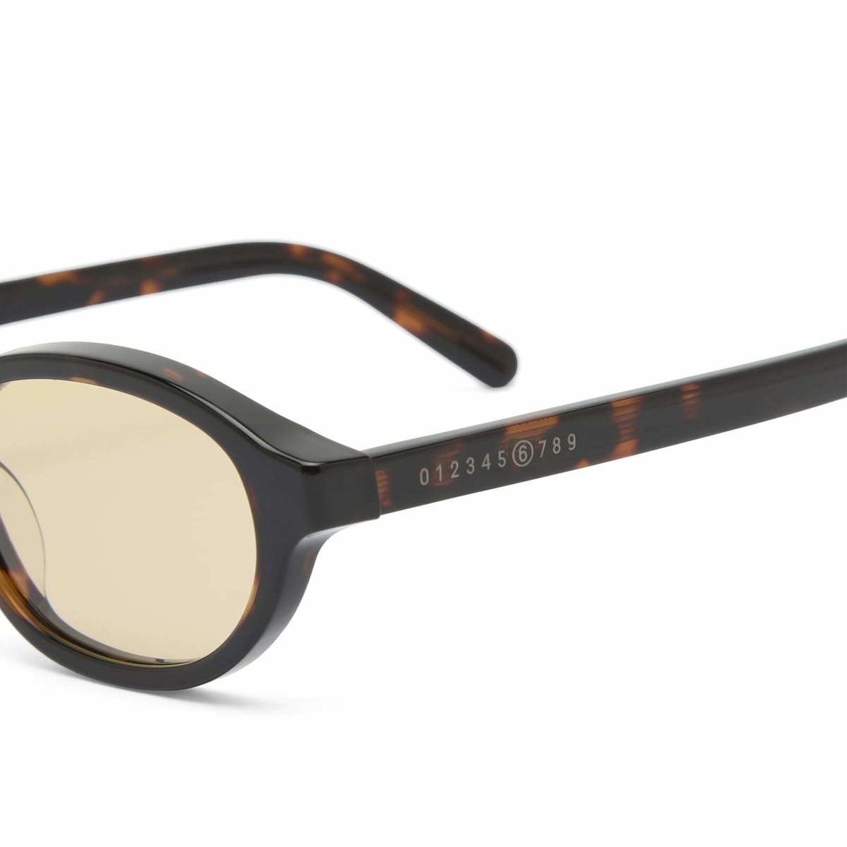 Retrosuperfuture x MM6 Form 2 Sunglasses in Havana/Photochromatic Mustard 