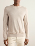 NN07 - Ted 6605 Wool Sweater - Neutrals