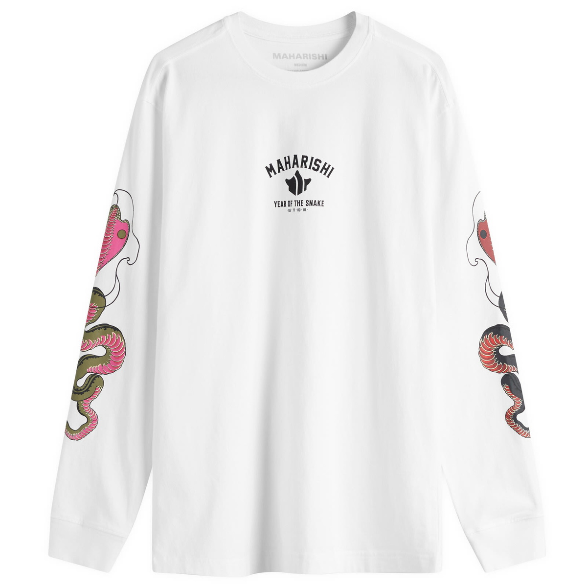 Maharishi Men's Year Of The Snake Duality Long Sleeve T