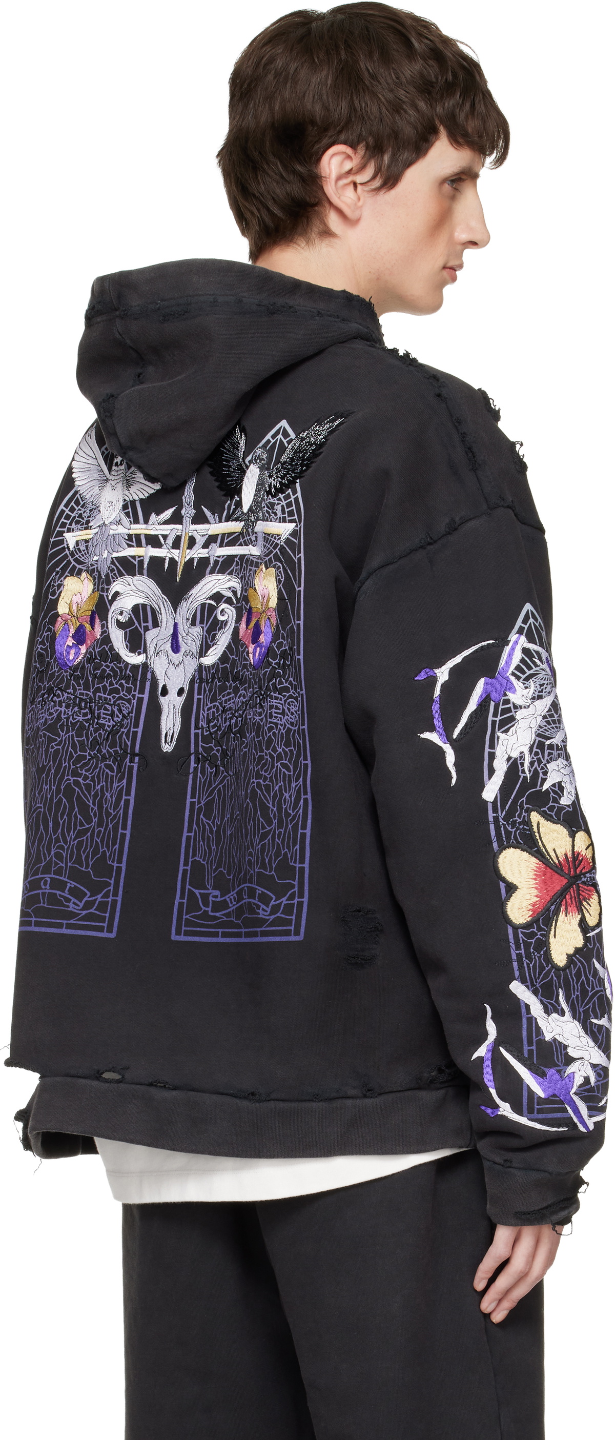 Who Decides War Black Eptiome Hoodie