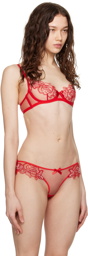 Agent Provocateur Red Lindie Bra