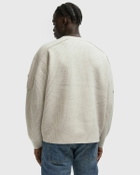 Moose Knuckles COLSON CREW NECK White Mens Pullovers/Sweatshirt
