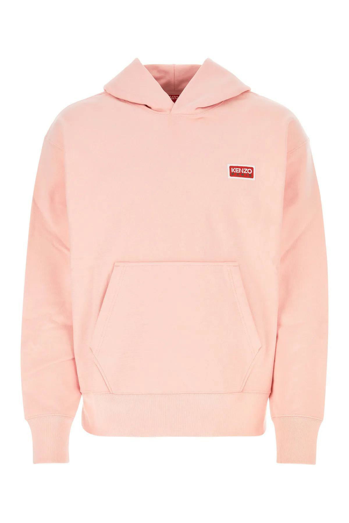 Kenzo Felpa C/zip Hoodie Viola/nero Kenzo