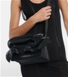 Y/Project Wire Small leather crossbody bag