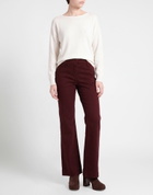Manila Grace Womens Jeans Burgundy