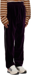 Camiel Fortgens Purple Piped Sweatpants